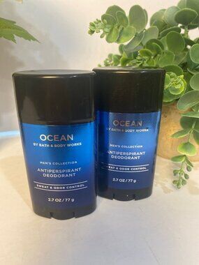 “Ocean” Bath & Body Works 2 NEW Antiperspirant Deodorants